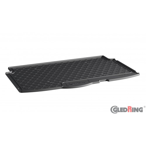 Original Gledring Premium Gummi Kofferraummatte - HYUNDAI i20 (Unterer Boden, nicht für variablen Boden) 2020->
